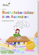 Buchstabenbilder zum Ausmalen