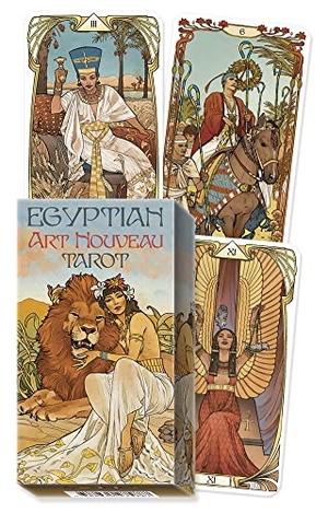 Massaglia, Giulia Francesca. Egyptian Art Nouveau Tarot. Llewellyn Worldwide, Ltd., 2023.