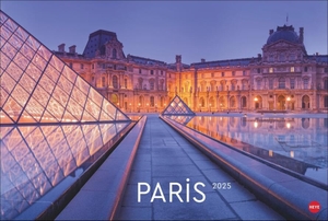 Paris Edition 2025 - Ein Must-have für alle Fans der Stadt der Liebe: Die schönsten Seiten der französischen Hauptstadt in einem großen Fotografie-Kalender im Format 58 x 39 cm. Heye, 2024.