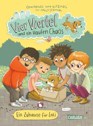 Kitzing, Constanze Von / Cally Stronk. Vier Viertel und ein Haufen Chaos 1: Ein Zuhause für Loki. Carlsen Verlag GmbH, 2026.