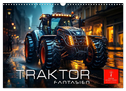 Traktor Fantasien (Wandkalender 2025 DIN A3 quer), CALVENDO Monatskalender