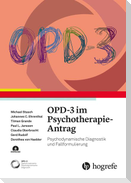 OPD-3 im Psychotherapie-Antrag