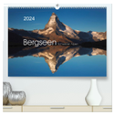 BERGSEEN Schweizer Alpen (hochwertiger Premium Wandkalender 2024 DIN A2 quer), Kunstdruck in Hochglanz