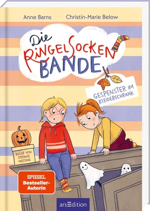 Barns, Anne / Christin-Marie Below. Die Ringelsocken-Bande - Gespenster im Kleiderschrank (Ringelsocken-Bande 2). Ars Edition GmbH, 2026.