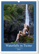 Waterfalls in Ticino (Wall Calendar 2024 DIN A3 portrait), CALVENDO 12 Month Wall Calendar