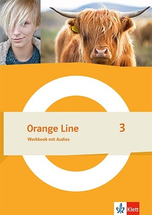 Orange Line 3. Workbook mit Audios Klasse 7. Klett Ernst /Schulbuch, 2024.