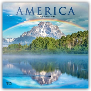 Publishers, Browntrout. America - Amerika 2027 - 16-Monatskalender - Original BrownTrout-Kalender [Mehrsprachig] [Kalender]. Browntrout Verlags GmbH, 2026.