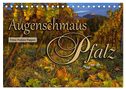 Augenschmaus Pfalz (Tischkalender 2025 DIN A5 quer), CALVENDO Monatskalender