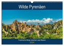 Wilde Pyrenäen (Wandkalender 2024 DIN A3 quer), CALVENDO Monatskalender