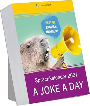 Langenscheidt Sprachkalender A Joke a Day 2027 - Tagesabreißkalender. Langenscheidt bei PONS, 2026.