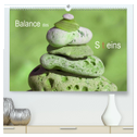 Balance des Steins (hochwertiger Premium Wandkalender 2024 DIN A2 quer), Kunstdruck in Hochglanz