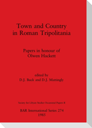 Town and Country in Roman Tripolitania