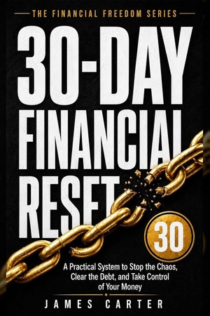 Carter, James. 30-Day Financial Reset - A Practical System to Stop the Chaos, Clear the Debt, and Take Control of Your Money. Independently published, 2026.