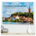Feldberger Seenlandschaft - Spaziergang in Aquarell (hochwertiger Premium Wandkalender 2024 DIN A2 quer), Kunstdruck in Hochglanz