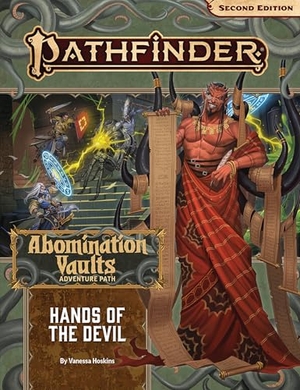 Hoskins, Vanessa. Pathfinder Adventure Path: Hands of the Devil (Abomination Vaults 2 of 3) (P2). Diamond Comic Distributors, 2021.