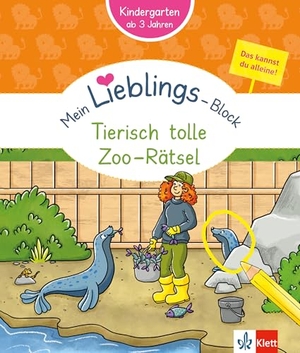 Klett Mein Lieblings-Block: Tierisch tolle Zoo-Rätsel - Kindergarten, ab 3 Jahren, Das kannst du alleine!. Klett Lerntraining, 2026.