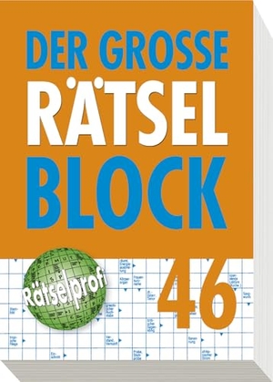 Der große Rätselblock 46 - Kreuzworträtsel, Schwedenrätsel, Silbenrätsel, Wabenrätsel, Bilderrätsel, Treppenrätsel, Pyramidenrätsel, Zahlenrätsel. Naumann & Göbel Verlagsg., 2017.