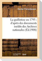 La guillotine en 1793