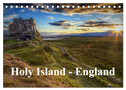 Holy Island - England (Tischkalender 2024 DIN A5 quer), CALVENDO Monatskalender