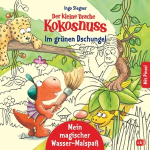 Siegner, Ingo. Der kleine Drache Kokosnuss - Mein magischer Wasser-Malspaß - Im grünen Dschungel - Ab 4 Jahren - Mit beiliegendem Pinsel. cbj, 2021.