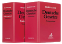 Deutsche Gesetze (mit Fortsetzungsnotierung). Inkl. 204. Ergänzungslieferung und Ergänzungsband inkl. 85. Ergänzungslieferung