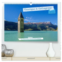 Vinschgau & Ortleralpen (hochwertiger Premium Wandkalender 2024 DIN A2 quer), Kunstdruck in Hochglanz