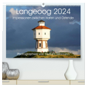 Langeoog 2024. Impressionen zwischen Hafen und Ostende (hochwertiger Premium Wandkalender 2024 DIN A2 quer), Kunstdruck in Hochglanz