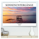 Die schönsten Sonnenuntergänge der Welt (hochwertiger Premium Wandkalender 2024 DIN A2 quer), Kunstdruck in Hochglanz