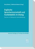 Englische Sprachwissenschaft und Fachdidaktik im Dialog