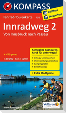 Innradweg 2, Von Innsbruck nach Passau 1 : 50 000