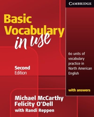 O'Dell, Felicity / Michael Mccarthy. Vocabulary in Use Basic Student's Book with Answers. Cambridge University Press, 2010.