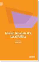 Interest Groups in U.S. Local Politics