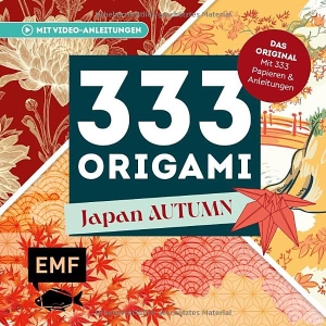 333 Origami - Japan Autumn - Das Original: Mit Anleitungen, Videos und 333 Papieren: Hochwertiges Origami-Papier mit 40 verschiedenen herbstlichen Japan-Mustern. Edition Michael Fischer, 2026.