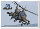 Hellenic Army AH-64 (Wall Calendar 2025 DIN A4 landscape), CALVENDO 12 Month Wall Calendar