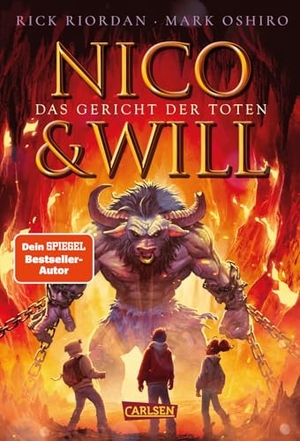 Riordan, Rick / Mark Oshiro. Nico und Will - Das Gericht der Toten - Fantasy-Abenteuer ab 12 Jahren aus dem Percy-Jackson-Universum - voller mythologischer Monster und Dämonen!. Carlsen Verlag GmbH, 2026.