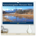 Naturschutzgebiet Murnauer Moos - Auf dem Rundweg durch das größte Moor Mitteleuropas (hochwertiger Premium Wandkalender 2024 DIN A2 quer), Kunstdruck in Hochglanz