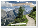Wanderwege in Europa (Wandkalender 2025 DIN A4 quer), CALVENDO Monatskalender