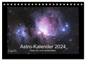 Astro-Kalender - Deep Sky und Landschaften (Tischkalender 2025 DIN A5 quer), CALVENDO Monatskalender