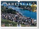 Rheingau - Rhein Riesling Kultur (Wandkalender 2025 DIN A4 quer), CALVENDO Monatskalender