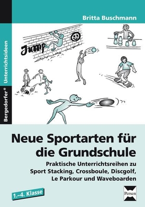 Buschmann, Britta. Neue Sportarten für die Grundschule - Praktische Unterrichtsreihen zu Sport Stacking, Crossboule, Discgolf, Le Parkour und Waveboarden (1. bis 4. Klasse). Persen Verlag i.d. AAP, 2014.