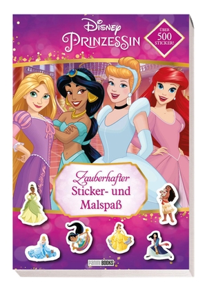 Disney Prinzessin: Zauberhafter Sticker- und Malspaß - über 500 Sticker!. Panini Verlags GmbH, 2022.