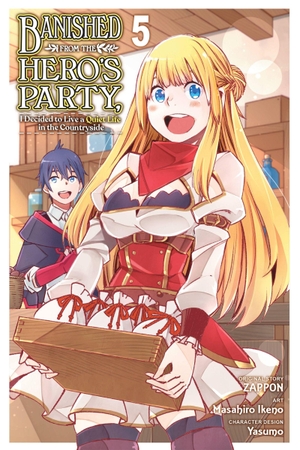 Delucia, Dale / Kim, Dayeun et al. Banished from the Hero's Party, I Decided to Live a Quiet Life in the Countryside, Vol. 5 (manga). Little, Brown & Company, 2023.