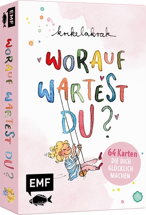 Pollmeier, Nicki. Kartenbox: Worauf wartest du? - 64 Karten, die dich glücklich machen - Mit Sprüchen, Impulsen und Übungen für mehr Lebensfreude. Edition Michael Fischer, 2023.