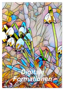 Digitale Formationen (Wandkalender 2025 DIN A2 hoch), CALVENDO Monatskalender