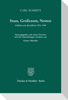 Staat, Großraum, Nomos