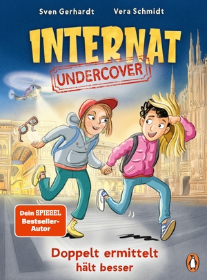 Gerhardt, Sven. Internat Undercover - Doppelt ermittelt hält besser - Packendes Agentenabenteuer ab 9, in dem ein Außenseiter seine besonderen Fähigkeiten entdeckt. Penguin junior, 2026.