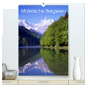 Malerische Bergseen (hochwertiger Premium Wandkalender 2025 DIN A2 hoch), Kunstdruck in Hochglanz