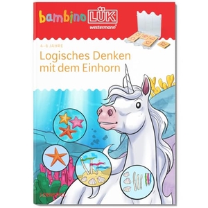 Sonje, Andre. bambinoLÜK - 4/5/6 Jahre - Vorschule Logisches Denken mit dem Einhorn. Westermann Lernwelten, 2025.