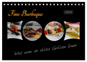 Fine Barbeque ¿ Was man so alles Grillen kann (Tischkalender 2024 DIN A5 quer), CALVENDO Monatskalender