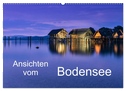 Ansichten vom Bodensee (Wandkalender 2024 DIN A2 quer), CALVENDO Monatskalender